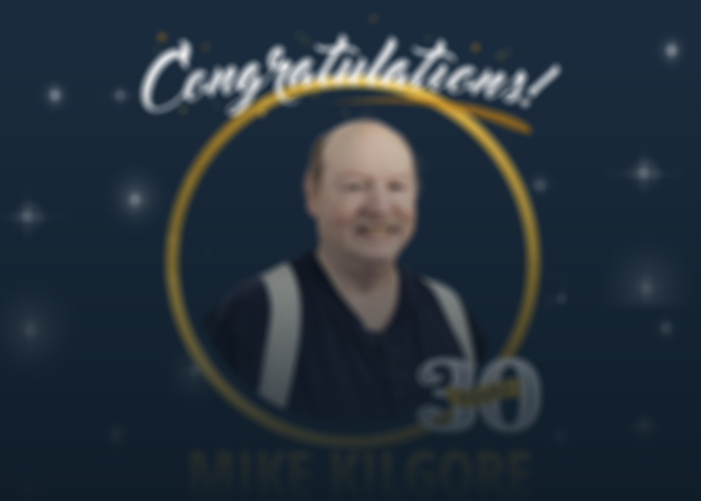 Mike Kilgore's 30 Year Anniversary