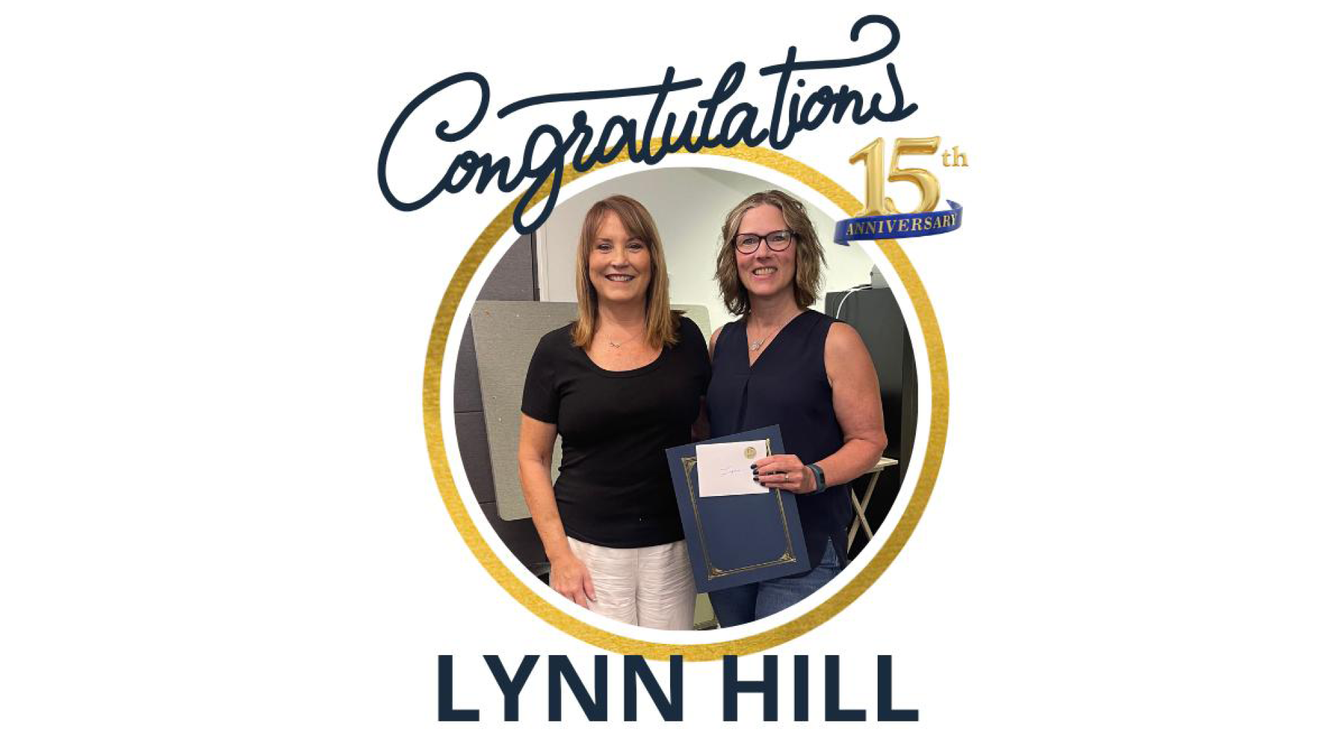 Congratulations Lynn!